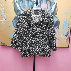 Forever Twentyone Leopard Print Jacket